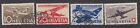 Szwajcaria: 25. rocznica Narodowej Poczty Lotniczej, używany zestaw, 1944