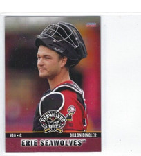 2022 Erie SeaWolves (Double A-Detroit Tigers) Dillon Dingler