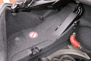 VW EOS 1F Cabriolet Fairing Carpet Trunk Boot Mat Right+Left - Bild 1 von 3