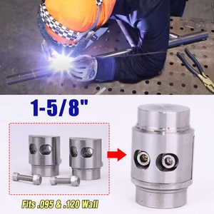 Conectores de tubo de soldadura de 1-5/8" adaptador jaula rodante pulgones se adapta a paredes de .095 y .120 - Imagen 1 de 14