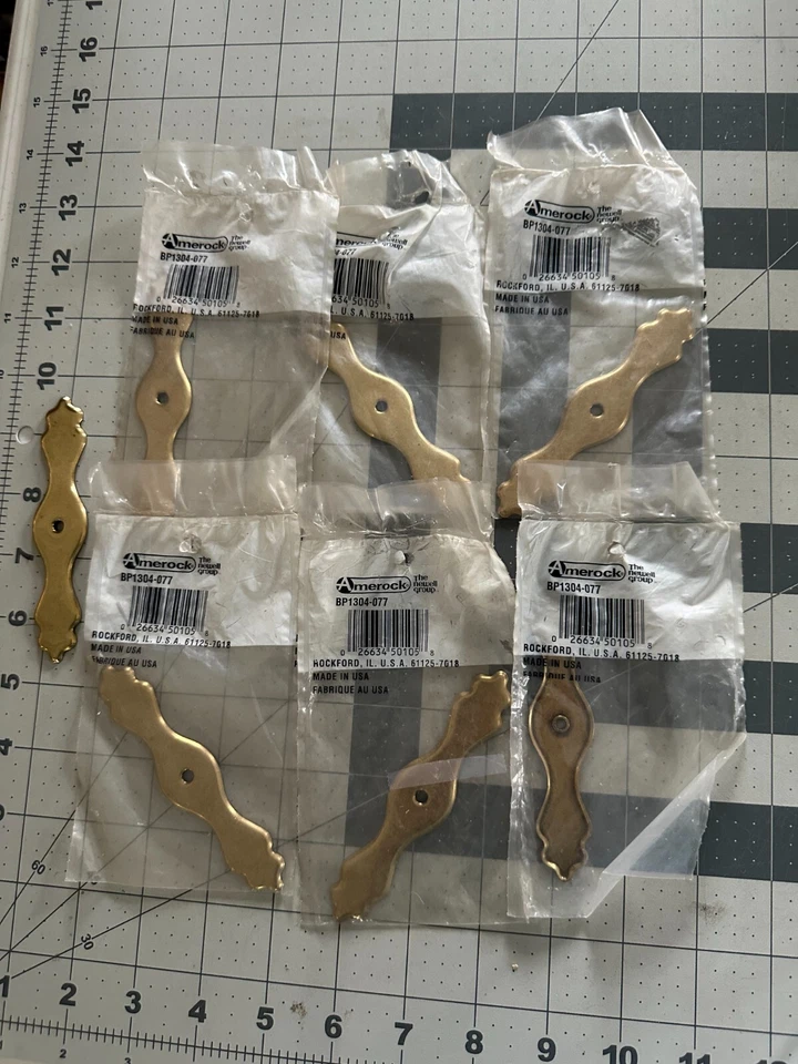 Amerock Bp1304o77 Backplates Backplate in Burnished Brass