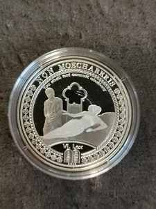 5 TALA 2012 (DOLLARS) ARGENT SAMOA / LES 10 COMMANDEMENTS / VI - TU NE FERAS PAS - Picture 1 of 3