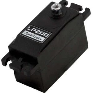 Powerhobby LP200 Servo HV Impermeable Engranaje Metal Alta Velocidad Bajo Perfil - Imagen 1 de 3