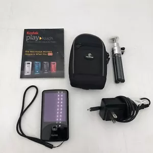 USED Black KODAK Zi10 Play Touch Camera BUNDLE WORKING READ F - Picture 1 of 8