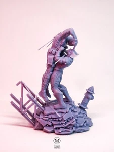 Unpainted Deadpool & Wolverine 1/24 120mm Resin Figure Model Kit 4.7in Assembled - Picture 1 of 24