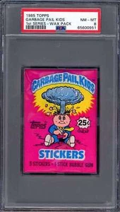 1985 Topps Garbage Pail Kids 1st Series Wax Pack PSA 8 - Picture 1 of 2