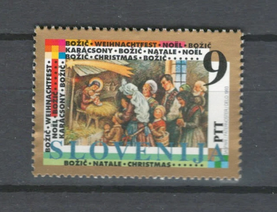 ESLOVAQUIA Europa navidad temporada mnh lote de sellos modernos (czesko 873) Foto 1 de 1