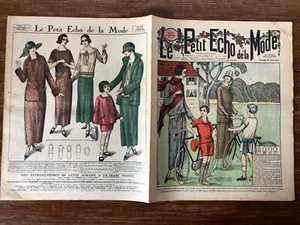 Revue illustrée LE PETIT ECHO DE LA MODE Année 1924 Paques (Easter Vacations) - Picture 1 of 2