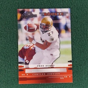Cortlen Johnson 2002 Playoff Prestige Free Agent ROOKIE Football Card #211 - Picture 1 of 2