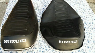 FUNDA ASIENTO SUZUKI GT250 MODELO 1974-1978 + correa (S*-9) Foto 1 de 4