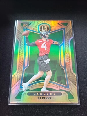 2022 Panini Gold Standard Football - EMERALD Rookie EJ Perry 2/11 (RC) #145 - Image 1 of 3