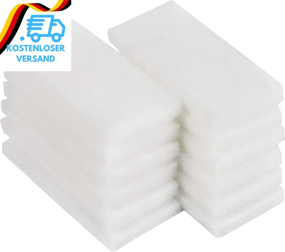 LTWHOME Filterschwamm (130Mm X 60Mm X 10Mm) Polyester Geeignet Für Fluval U2 Fil