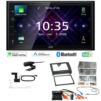 JVC Autoradio Apple CarPlay Android  DAB+ für Audi TT 2006-2014 Vollaktiv Bose - Bild 1 von 4