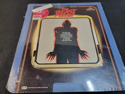 THE BEAST WITHIN  (1982)  CED VIDEODISC  NEW/SEALED  80'S HORROR  VERY RARE - Image 1 of 4