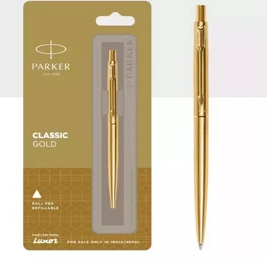 30X Parker Classic Golden Jotter GT Blue Ink Ball Pen to USA