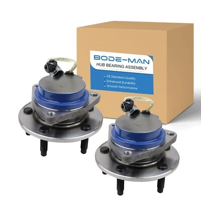 Par de conjunto de buje y cojinete de rueda delantera para Cadillac STS CTS 2003-2011 tracción trasera Foto 1 de 4