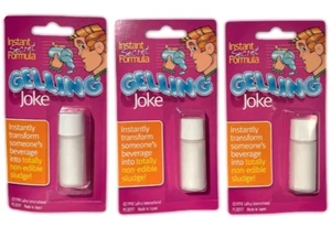 3er Set GELLING JOKE Slush Pulver Flüssigkeit in feste Zaubertricks Gel Instant verwandeln - Bild 1 von 8