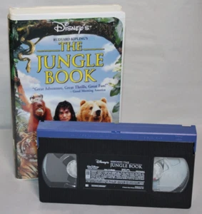 π΄ The Jungle Book β Walt Disney (1995 / VHS) β Clamshell Case β Live-Action - Foto 1 di 3
