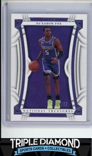 2022-23 Panini National Treasures De'Aaron Fox #58/99 Kings T782