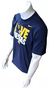 Nike Herren NCAA West Virginia Love Fiesta Bowl Navy Shirt Größe Medium - Bild 1 von 3
