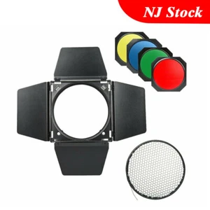 Godox BD-04 Barndoor Honeycomb Grid Color Gel Filter studio Strobe Camera Flash - Picture 1 of 10