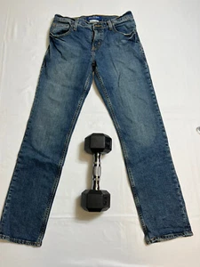 Arizona Jeans Co. Extreme Flex Slim Straight Denim Blue Jeans Men's Size 28x30 - Picture 1 of 8