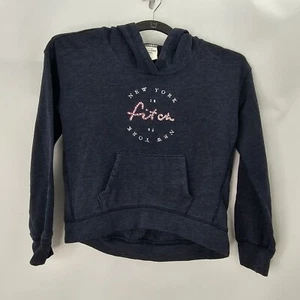 Abercrombie & Fitch Girl's Size XS(8) Blue Hoodie - Picture 1 of 6