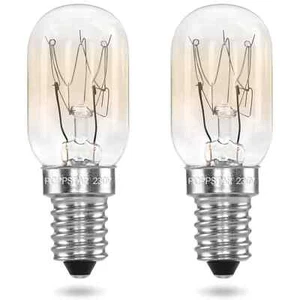 Deux  ampoules pour réfrigérateur frigidaire a vis  E14 - 15 Watts - Foto 1 di 1