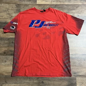 Polo Jeans Ralph Lauren Shirt Mens L Large Vintage 90s Tee Red Spellout Logo - Picture 1 of 11