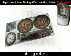 The Toy Restore Replacement Stickers fits Step2 Kitchenette Play Kitchen Decals - Picture 1 of 6