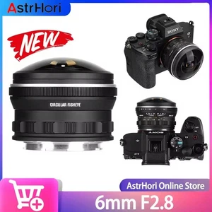 AstrHori 6mm F2.8 Full-Frame Wide Angle circular Fisheye lens For RF/Z/E/L-Mount - Picture 1 of 13