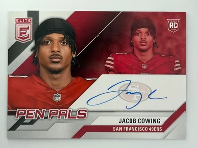 2024 Donruss Elite - Pen Pals Jacob Cowing Auto on card #PAL-JCO (AU, RC) - Image 1 of 2