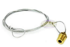 Valvola di scarico estrazione umidità serbatoio compressore aria 1/4" qualità ottone made in USA - Foto 1 di 6