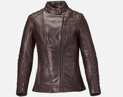 Triumph Women’s Andorra Jacket – Vintage Red Leather – MLLS17110 - Image 1 of 2