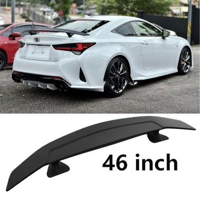 46" Rear Trunk Spoiler Lip Racing GT Style Wing For Lexus RC200t RC300 RC350 RC Foto 1 de 4