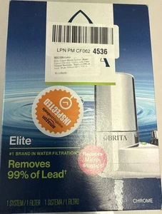 Brita Elite Faucet Water Filter In WHITE - Picture 1 of 5