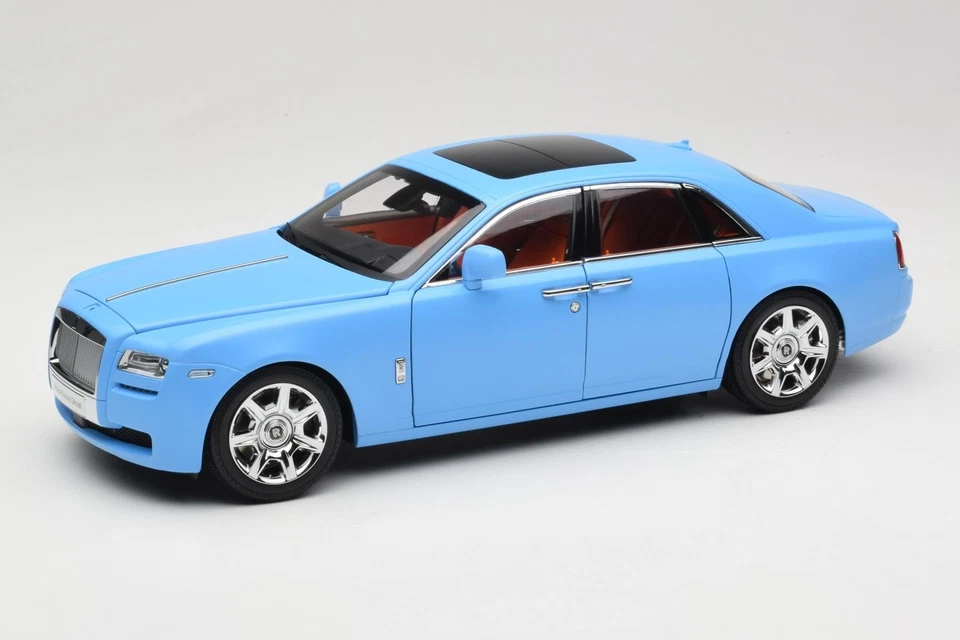 08802LB Rolls-Royce Ghost Series I Light Blue Kyosho 1:18 - Immagine 1 di 4