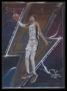 Victor Wembanyama 2023-24 Panini Select #5 Thunder Lane Silver Prizms - Picture 1 of 2