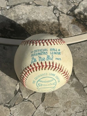 BÉISBOL VINTAGE DE LA LIGA AMERICANA  Foto 1 de 4