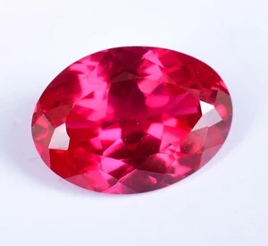 Natural Red Almandine Garnet 4.80 CT Certified Very Rare Oval Loose Gemstone - Picture 1 of 5