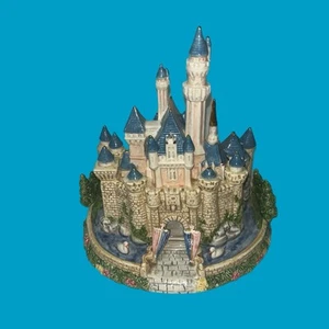 Disney Ceramic Sleeping Beauty Castle Model Vintage - Picture 1 of 4