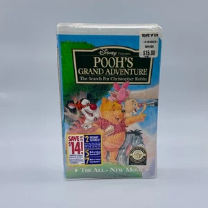 Poohs Grand Adventure: The Search for Christopher Robin (VHS, 1997) SEALED - Picture 1 of 3