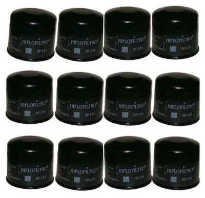 Масляный фильтр HF134 - черный - упаковка 12 шт. заменяет Suzuki 16510-05A00 - Изображение 1 из 4