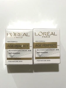 L'Oreal Age Perfect Re-Hydrating Cream Eye Anti-Sagging - 15 ml (2 Pack) - Picture 1 of 3