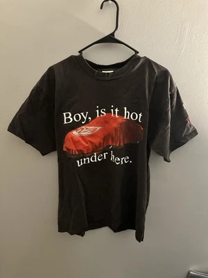 复古道奇 Viper 衬衫男式 XL 黑色 Countdown To Daytona 促销车 2001 00s — 第 1/4 张图片