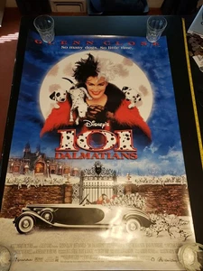 Póster original de la película 101 Dálmatas de una hoja - 1996 - Glenn Close (405r) - Imagen 1 de 24