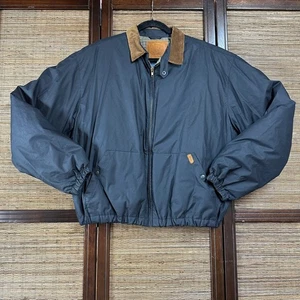 VTG 90s Polo Sportsman Ralph Lauren down filled Zip Puffer Jacket Coat Large - Picture 1 of 8