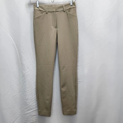 Pantalones Express Supersoft Sarga Mujer 00S 00 Cortos Bronceados Tiro Alto Trabajo Informal T05X Foto 1 de 4