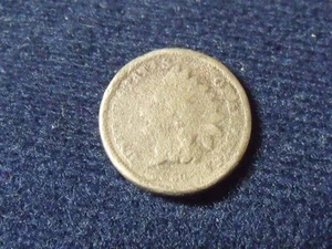 1860 Indian Head Cent Penny - Copper nickel, just a filler...ugly frog free ship - Picture 1 of 2