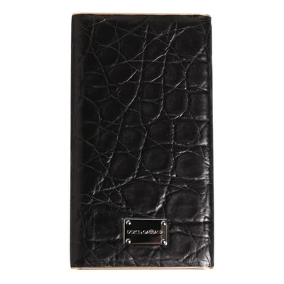 DOLCE & GABBANA Power Bank Charger USB Black Leather Exotic Skin 3000mAh 850usd - Image 1 of 4